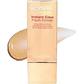 MCoBeauty - Instant Glow Flash Primer - Hydrating, Illuminating & Texture Smoothing Face Primer with Hyaluronic Acid, Squalane & Vitamin E - Multi-Use Dewy Brightening Makeup Base for All Skin Types