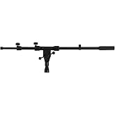 OnStage On-Stage MSA7040TB Top Mount Telescoping Microphone Boom, Black