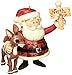 Enesco Rudolph The Red Nosed Reindeer by Jim Shore Santa North Pole Hanging Ornament, 3.7