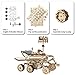 ROKR 3D Wooden Puzzle-Model Car Kits for Adults-Wood Puzzles Adult-Wood Model Kit-Mechanical Gears Constructor Kits-3D Assembly Toy-Best Gifts for Adults & Teens(Spirit Rover)