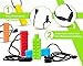Optimum Sensory Chew Necklace (4 Pack + Free Pencil Topper) - Chewy Necklace Bundle - Silicon Chewelry for Kids with Autism ADHD Biting Needs - Chewlery Toy for Boys and Girls - More Firm