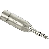 Amazon Basics XLR Male to 1/4 Inch TRS Adapter