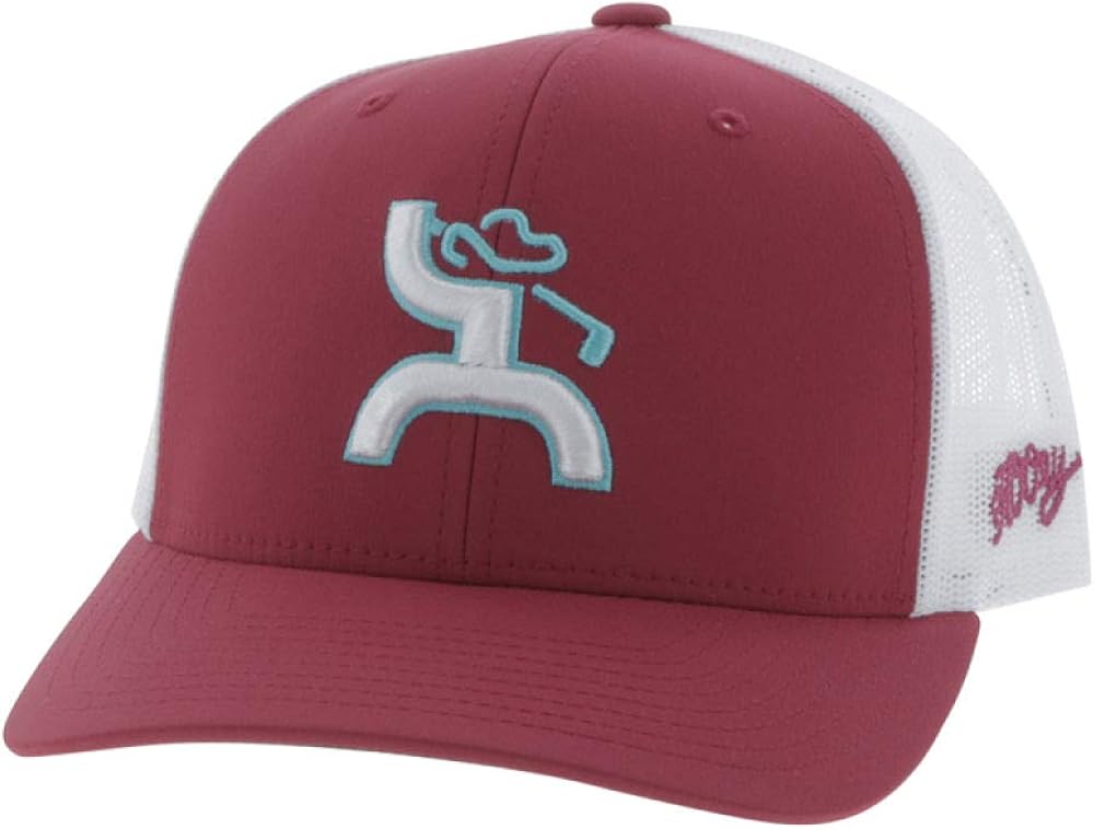 HOOEY Men's Golf Cap Pink One Size at Amazon Men’s Clothing store