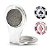 Golf Ball Marker Clip - Two Poker Chip Markers - Attach To Your Pocket Edge, Belt, Clothes - Strong, Easy To Use Magnetic Mechanism - Transparent Color To Match With Anything . Great Gift!