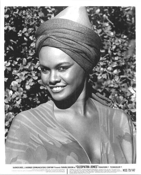 Photographs - Tamara Dobson 1973 8x10 photo smiling portrait Cleopatra Jones