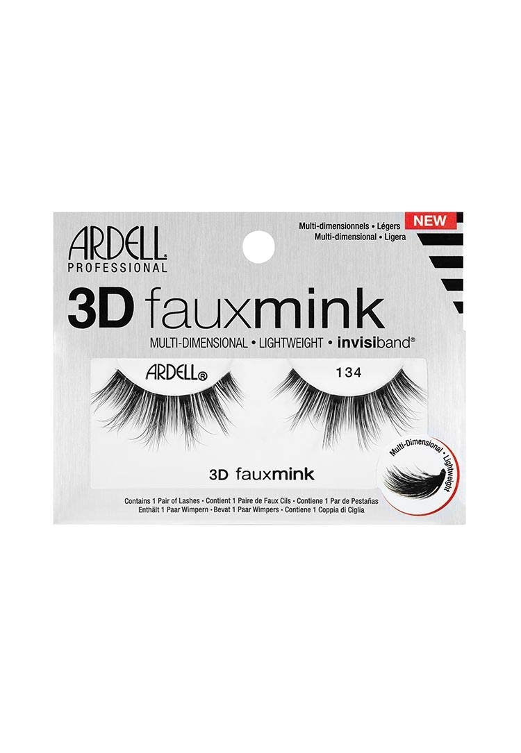 Ardell 3D Faux Mink Black Lashes 134