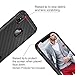 BENTOBEN Phone Case Compatible with iPhone Xs Max Case, Kickstand Design Slim 2 in 1 Heavy Duty Shockproof Hybrid Soft TPU Bumper Hard PC Cover with Carbon Fiber Texture Protective Case,Black