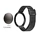 Shine 2 Replacement Band, For Misfit Wearables Shine 2 Fitness Tracker & Sleep Monitor, Biaoge Stainless Steel Mesh Bracelet Strap for SHINE 2 Mesh Black