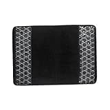 Popular Bath 838886 Sinatra Bath Rug,Black,Bath-Rugs