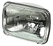 Auto Headlight, Halogen, Sealed-Beam, High-Low Beam, Rectangular
