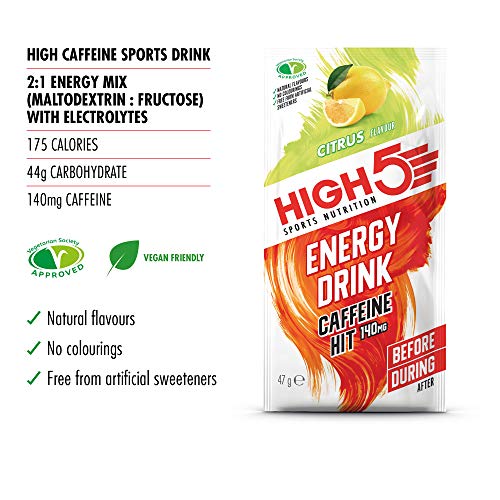 HIGH5-Energy-Drink-Caffeine-Hit-veganes-erfrischendes-isotonisches-Sportgetraenk-mit-Koffeinschub-aus-Kohlenhydraten-und-Elektrolyten--Zitrus--Multipack-12x47g HIGH5-Energy-Drink-Caffeine-Hit-veganes-erfrischendes-isotonisches-Sportgetraenk-mit-Koffeinschub-aus-Kohlenhydraten-und-Elektrolyten--Zitrus--Multipack-12x47g