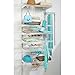 iDesign Tru-Grasp Plastic Wire Shelving Organizer Basket, BPA-Free Under Shelf Hanging Bin for Bedroom, Bathroom, Kitchen Storage, 12.25