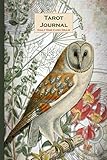 Tarot Journal - Daily One Card Draw: Owl - Beautifully illustrated 190 pages 6x9 inch notebook to re by Strategic Publications, Helene Malmsio