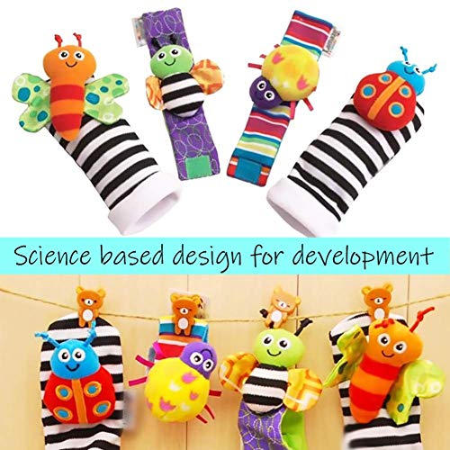 2 Finders+Rattles+Infants+Developmental+Baby