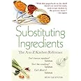 Substituting Ingredients: The A to Z Kitchen Reference (Must-Have Kitchen Essential with 1,000 Easy-to-Find, Healthy, and Cheap Substitutions)