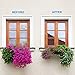 bofeifs One Way Window-Film (23.6 Inch x 7.54Feet) Mirror Film Reflective Window Film Self-Adhesive Solar Control Glass Film,Silver