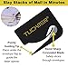 8 Pk Letter Opener Envelope Slitter - Mail Opener for Women, Men, Office, Home & Business Travelers - Openers with Safety Concealed Razor Blade and Guiding Tip for Perfect Cut - 8 Pieces (Colored)