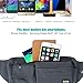 EOTW Fanny Pack for Men Women, Waist Bag with 4 Pockets for Running Hiking Travelling Walking, Lightweight Crossbody Chest Bag Easy Carry Any Phone