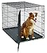Large Dog Crate | MidWest Life Stages Folding Metal Dog Crate | Divider Panel, Floor Protecting Feet, Leak-Proof Dog Tray | 42L x 28W x 31H Inches, Large Dog primary