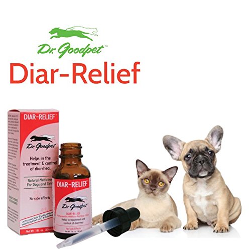 Dr. Goodpet Diar-Relief - All Natural Advanced Homeopathic Formula - Helps Stop Diarrhea & Runny Stool!