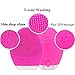 Sonic Electric Facial Cleansing Brush Waterproof Rechargeable Silicone Face Brush,1200 Brush Heads Deep Cleaning,Gentle Exfoliation And Face Massage By Vasrou