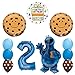 Sesame Street New Cookie Monsters 2nd Birthday Party Supplies and Balloon Decorations