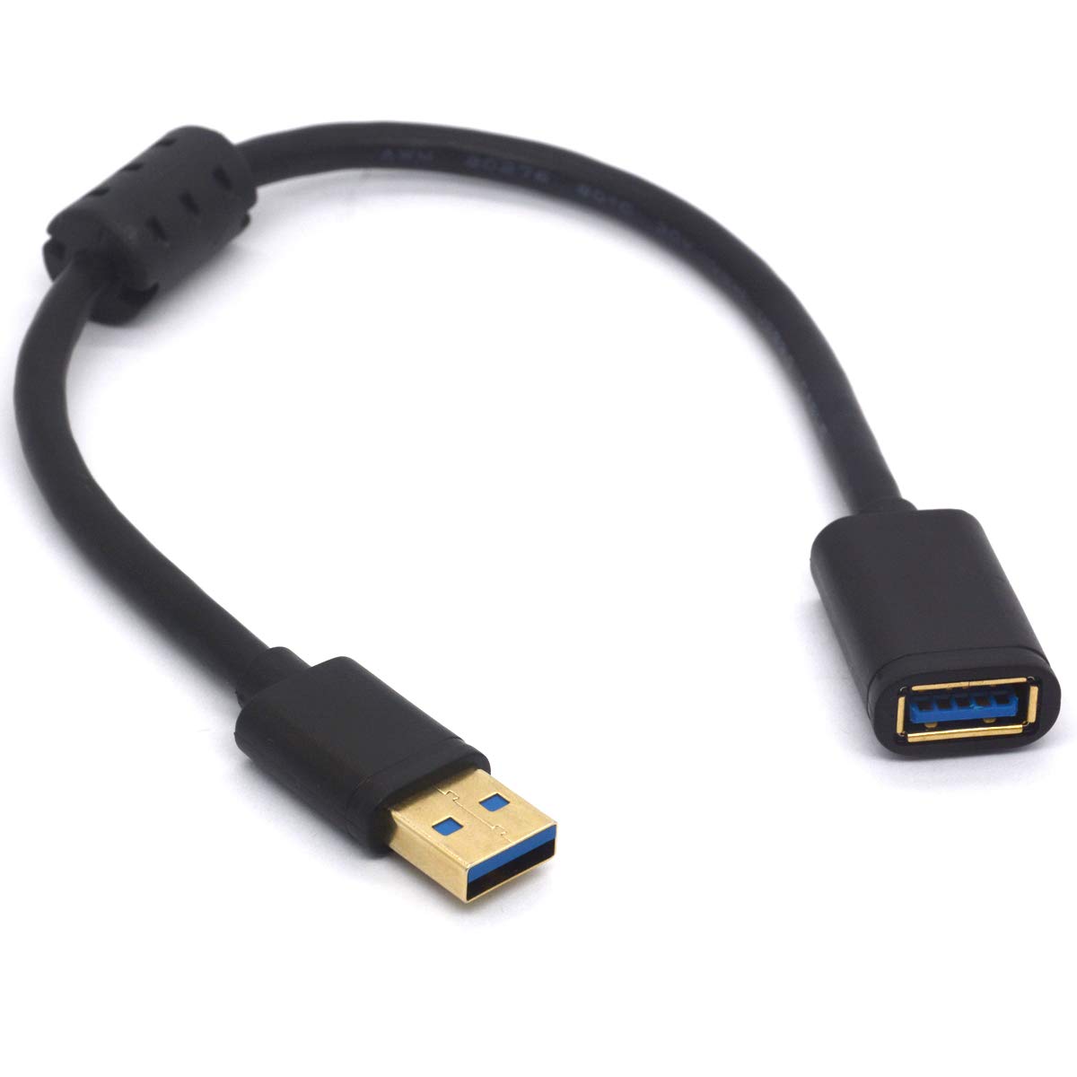 Tomost EMI Free USB 3.0 Male to Female Cable With Ferrite Bead Anti-interference for Scanner, Camera ect on Enviroment (Male To Female)