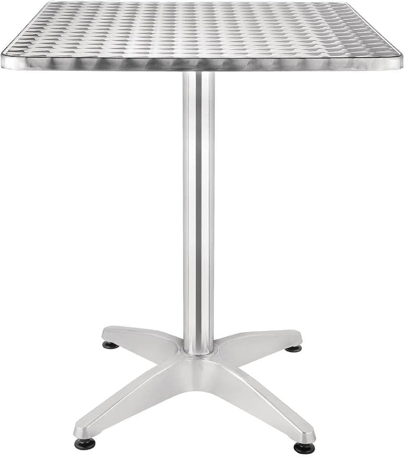 Bolero Square Bistro Table 720x600x600mm Commercial Restaurant Bar Cafe Dining