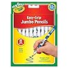 Crayola-My-First-Jumbo-Easy-Grip-Colouring-Pencils-Pack-of-8 CRAYOLA MyFirst Jumbo Colouring Pencils - Assorted Colours (Pack of 8) | Easy-Grip Pencils Perfect for Toddlers Hands…