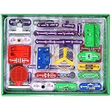 Circuits for Kids ELSKY 335 Electronics Discovery Kit, Circuits Experiments Kit, Smart Electronics Block Kit,Educational Science Kits Toy,Great DIY Building Blocks Electric Circuits Kits for Child