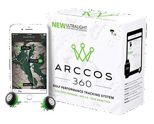 Arccos-360-with-PlayBetter-Portable-Smartphone-Charger-Golf-GPS-Live-Shot-Tracking-System-for-iOS-Android-14-Sensor-Set-App-Offers-Arccos-Caddie-Bundle