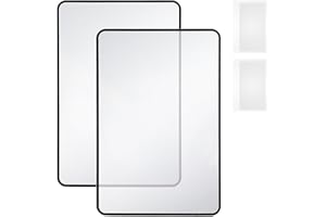 Dimeho 4 Pcs Page Magnifying Sheet 3X 5X Clear Lightweight Magnifier Flat Plastic Optical Fresnel Lens Handy Card Size Magnifier Bookmark for Seniors Reading Small Prints People with Low Vision