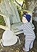 L'ovedbaby Unisex-Baby Newborn Organic Long-Sleeve Overall, Navy/White, 9/12 Months