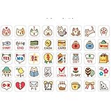 ONOR-Tech 40 Pcs Lovely Cat Wooden Rubber Stamp /DIY Diary Stamp Set