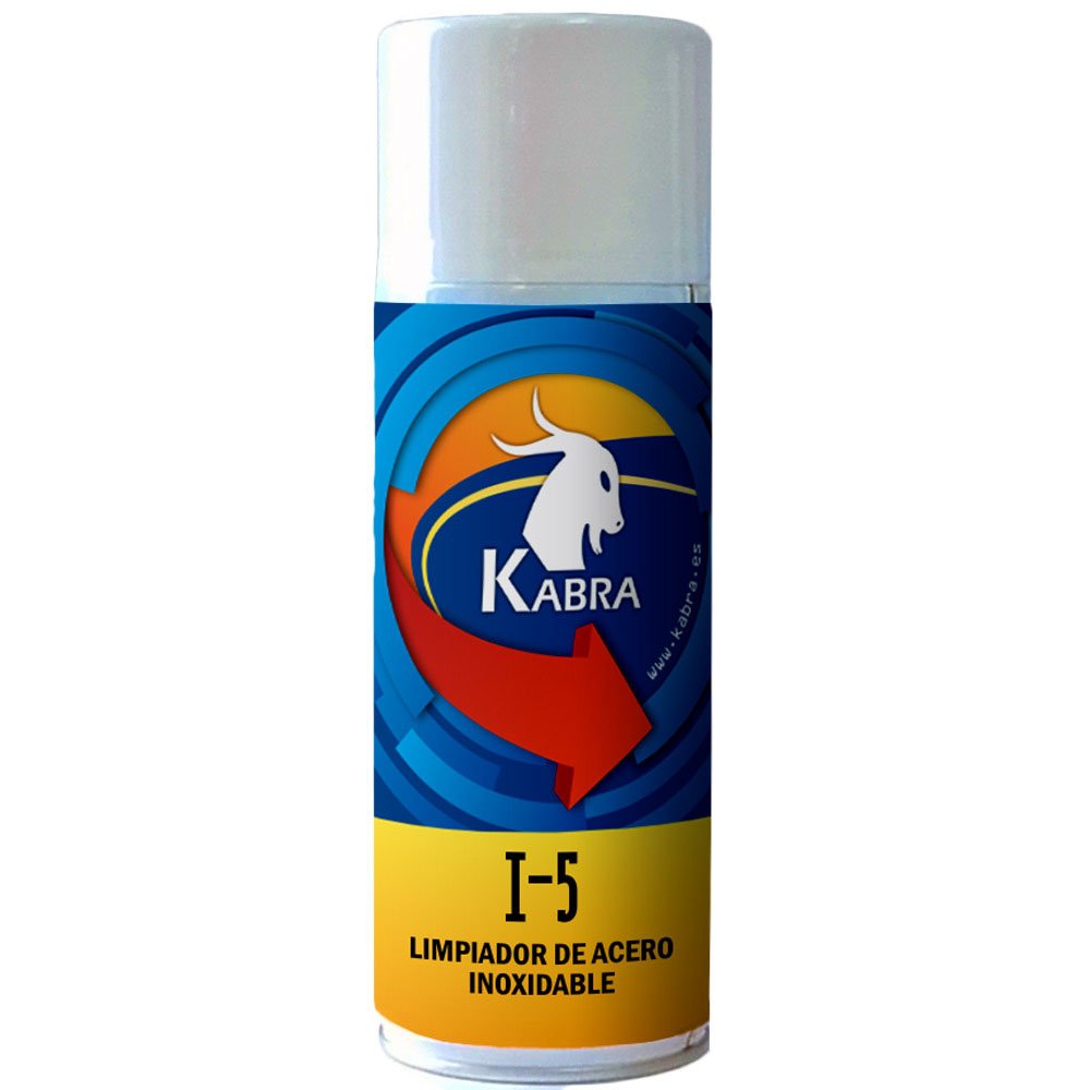 Kabra Limpiador de Acero Inoxidable Profesional en Spray 400ml ...