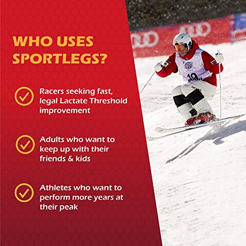 SPORTLEGS Fast Fitness Boost PreWorkout Lactic Acid Supplement, 120