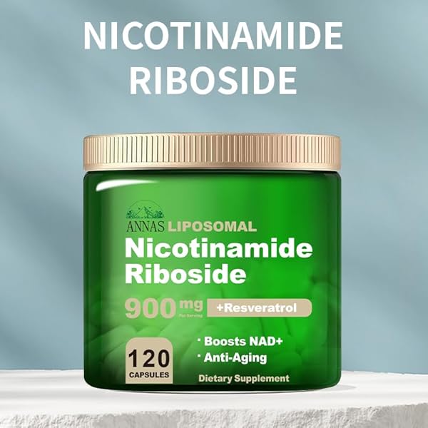 ANNAS NAD+ SUPPLEMENT – LIPOSOMAL NICOTINAMIDE RIBOSIDE, RESVERATROL, QUERCETIN, NAD NICOTINAMIDE RIBOSIDE RESVERATROL 900MG, HIGH PURITY NAD SUPPLEMENT FOR ANTI-AGING, ENERGY, FOCUS, 120 CAPSULES