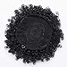 Synthetic Short Afro Kinky Curly Pony Tail High Puff Afro Ponytail Drawstring Ponytail (Black-1b)