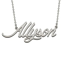 HUAN XUN Custom Dainty Name Necklace Personalized