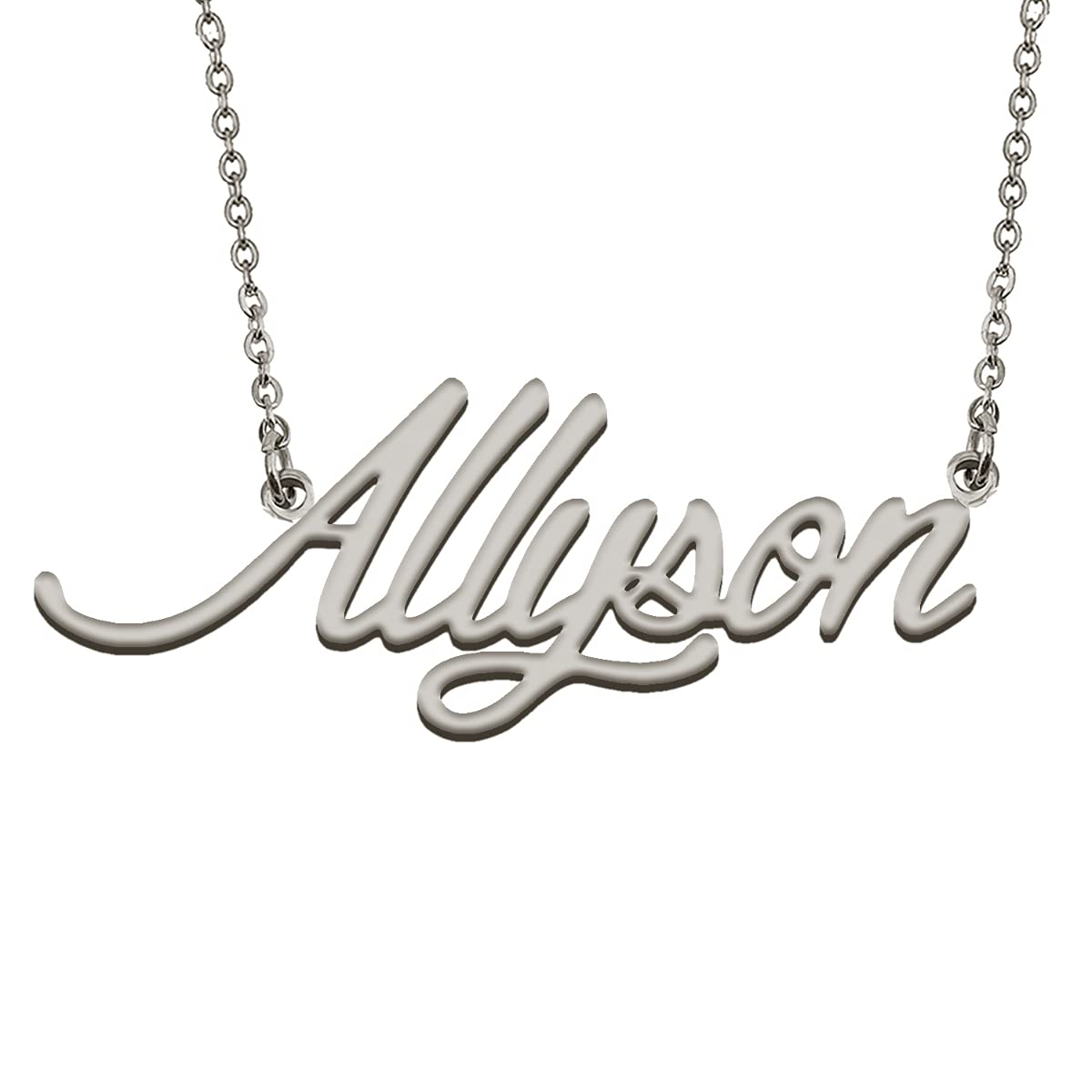 HUAN XUN Custom Dainty Name Necklace Personalized