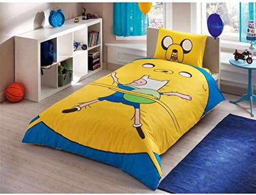 Disney Adventure Time Kid's Duvet/Quilt Cover Set Single / Twin Size Kids Bedding