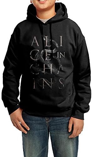 Proro Alice In Chains Men's Alice Snakes T-shirt Long Sleeve Round Neck Lovely Sweatshirts Hood For Teenager
