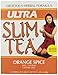 Ultra Slim Tea, Orange Spice, Tea Bags, 24 Count Box