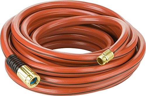 Swan Products Element ELCF34100 Lead-Free, Drinking Water Safe Contractor Farm Hose 100ft, 3/4" diameter, Red