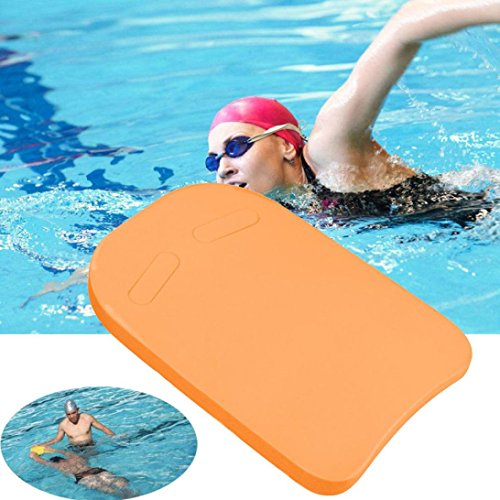 Iusun Floating Board, Swimming Training Kickboards Tool Learning Swim Aid Float Board Foam For Kids Adult Outdoor Beach Pool Water Sports (Orange)