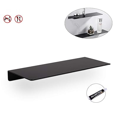 Bathroom Shelves Shower Caddy Brackets - Black