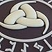 Triskelion Viking Norse PVC Triple Horn Odin Patch Compatible with Velcro Hats Backpacks Morale Viking Patches (Black and White Glow Dark)