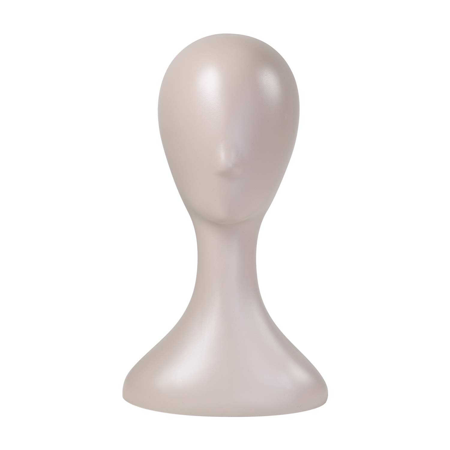 Female PVC elegant mannequin mannequin head wig glasses display stand