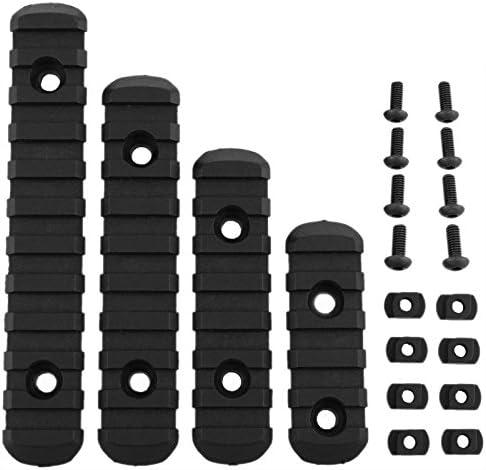 wipboten M-Lok Rail Section Polymer 5,7,9,11 Slot Polymer Picatinny/Weaver Rail