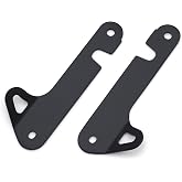 Ciro Tie Down Brackets for Batwing Fairing Black